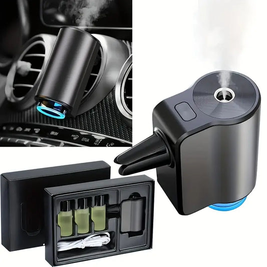 Odorizant Auto Smart  – 3 Arome, Acumulator & Iluminare Ambientală